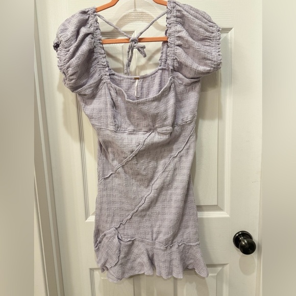 Pink Knit Dress with Cap Sleeves - Picture 7 of 7